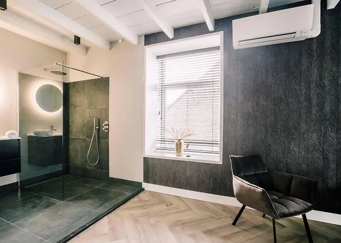 Hotelbed W Aircon At Willem 1 Апартаменты Тилбург